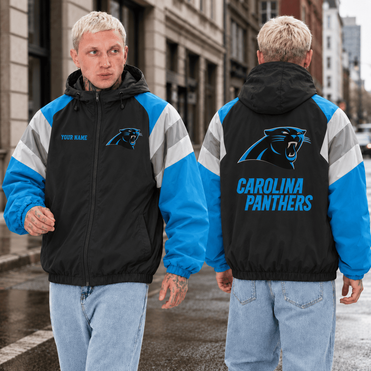 Limited Edition Carolina Panthers Outdoor Jacket Custom Name For Fan
