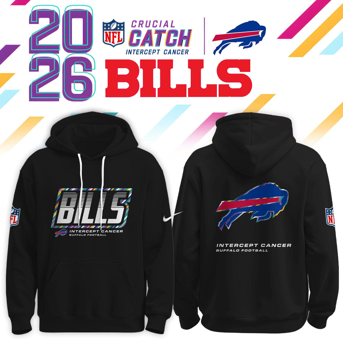 All Team NFL x Crucial Catch 2026 Hoodie