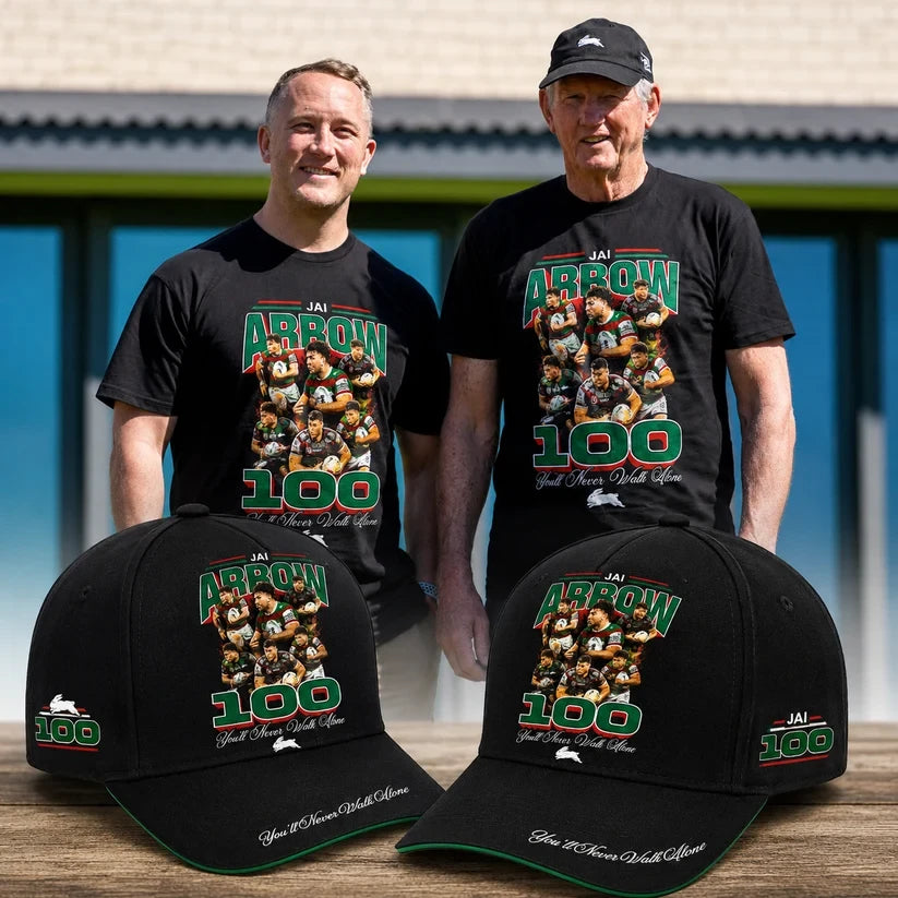 Limited Edition South Sydney Rabbitohs – Jai Arrow 100th Rabbitohs game – You’ll Never Walk Alone Cap