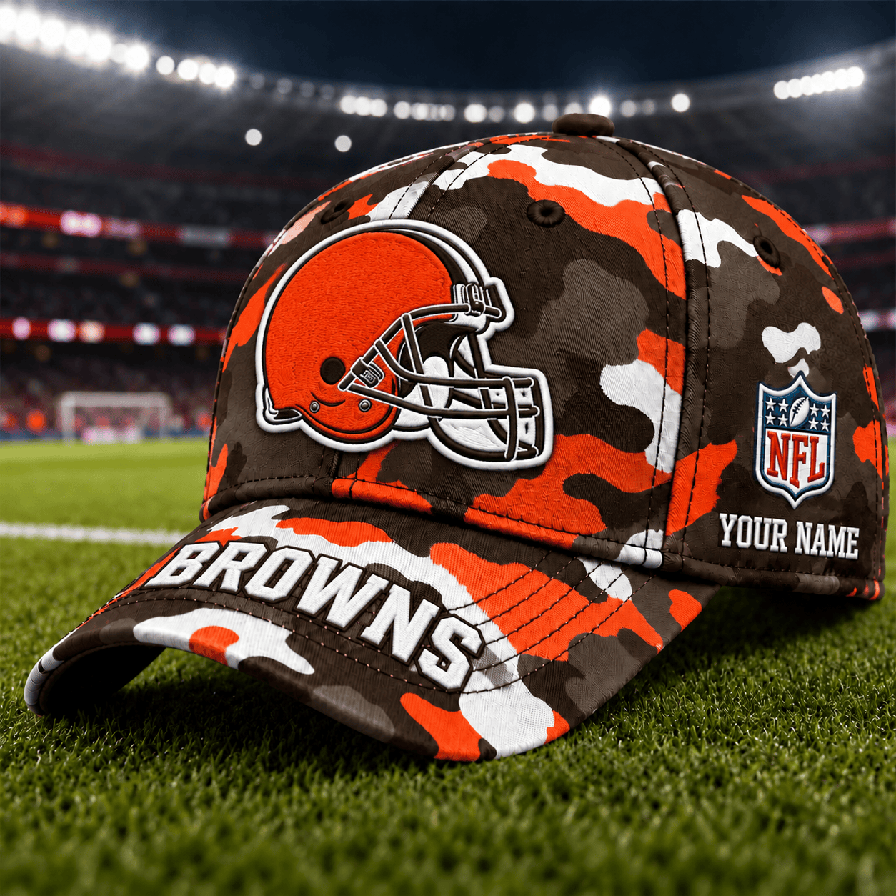 Limited Edition Cleveland Browns Camo Cap