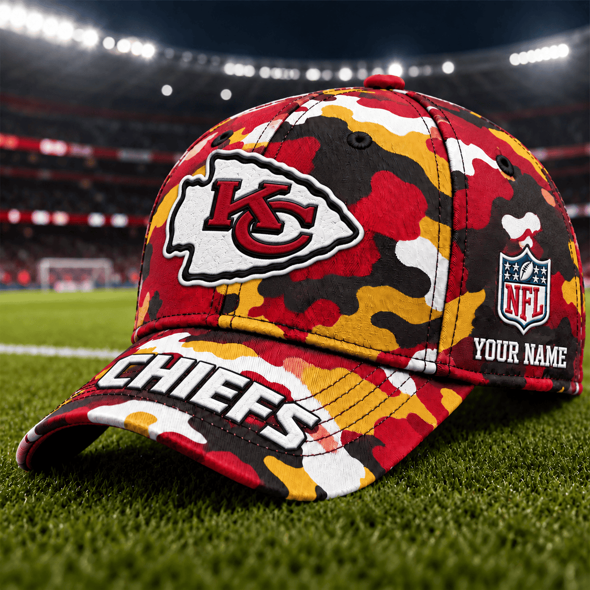 Limited Edition Kansas City Chiefs Camo Cap