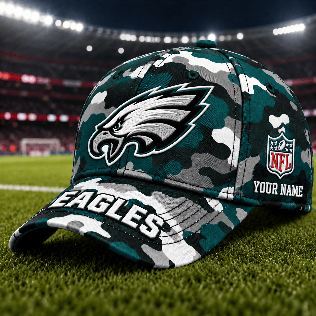Limited Edition Philadelphia Eagles Camo Cap