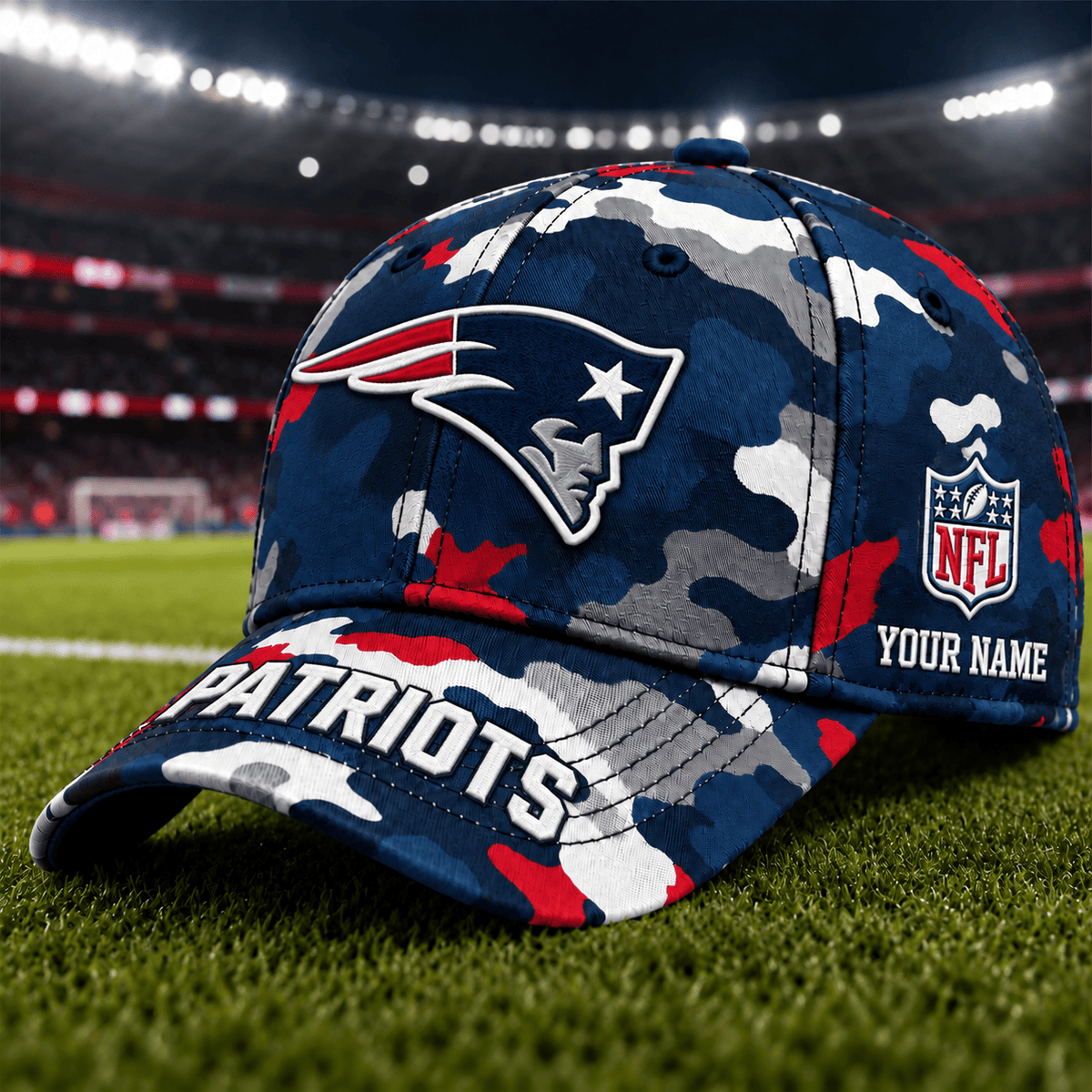 Limited Edition New England Patriots Camo Cap