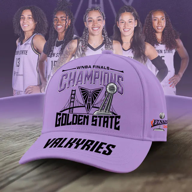 Limited Edition Golden State Valkyries 2026 WNBA Champions Cap