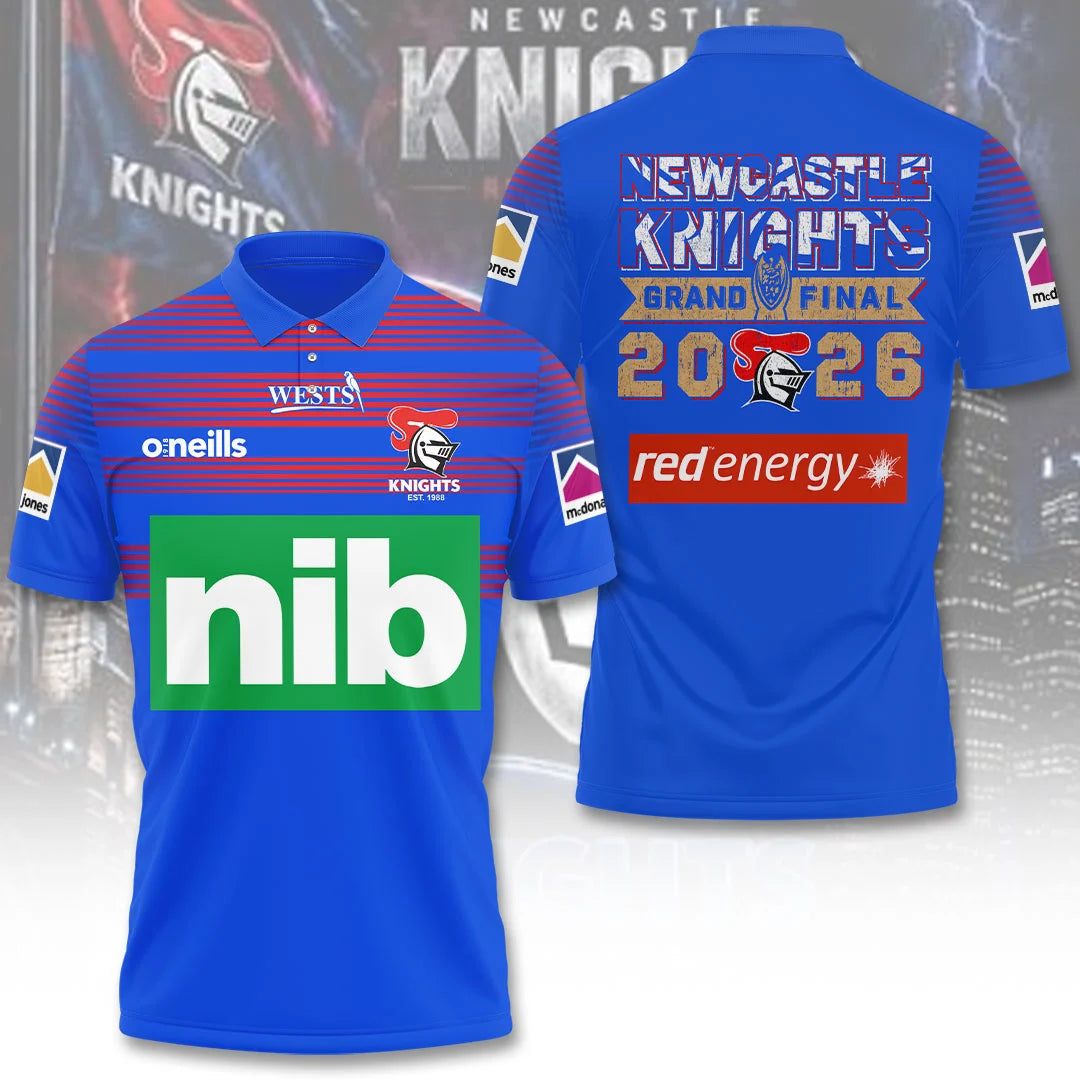 Limited Edition Newcastle Knights 2026 Grand Finals Polo