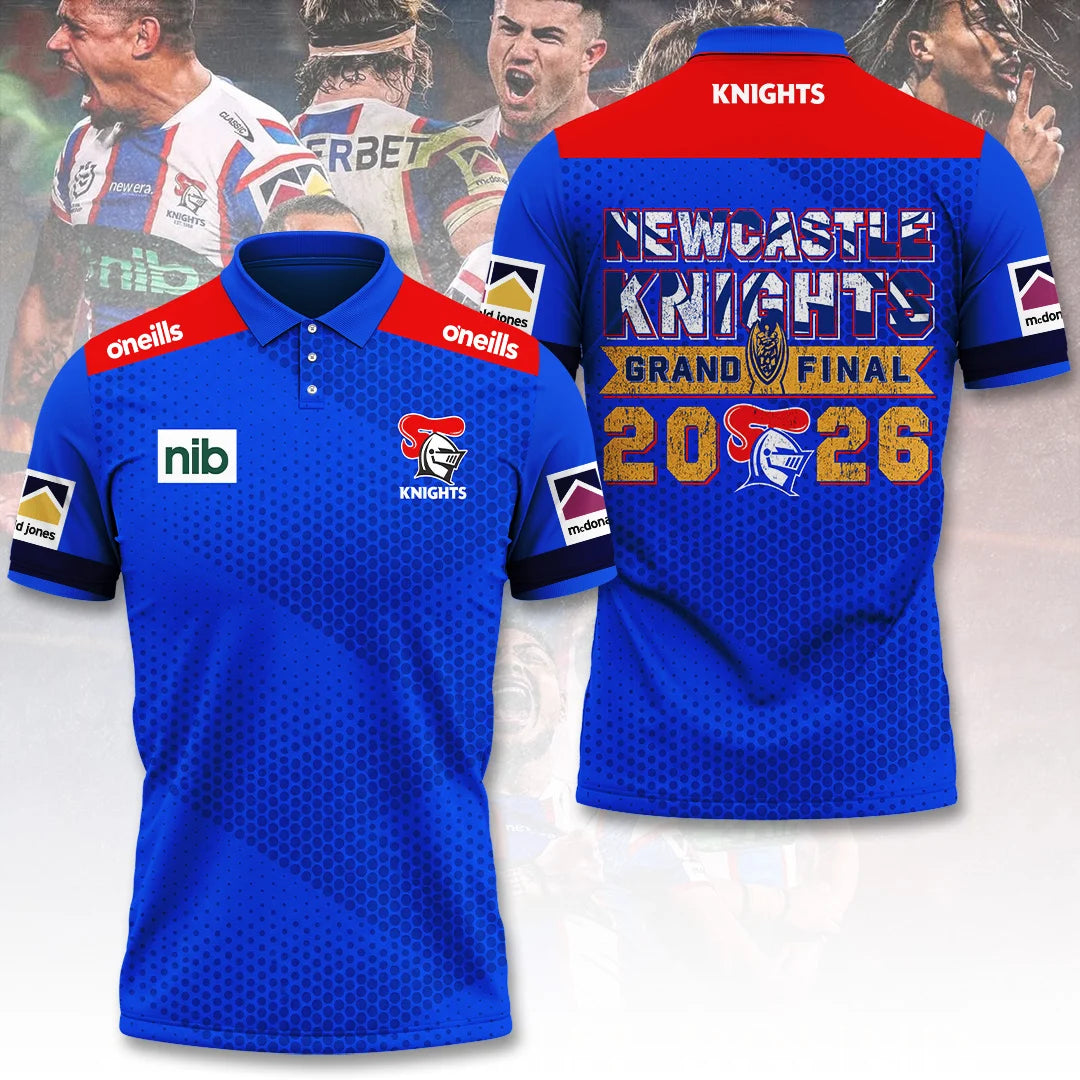 Limited Edition Newcastle Knights 2026 Grand Finals Polo