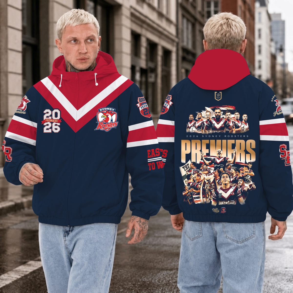 Limited Edition Sydney Roosters 2026 NRL Premiers Outdoor Jacket