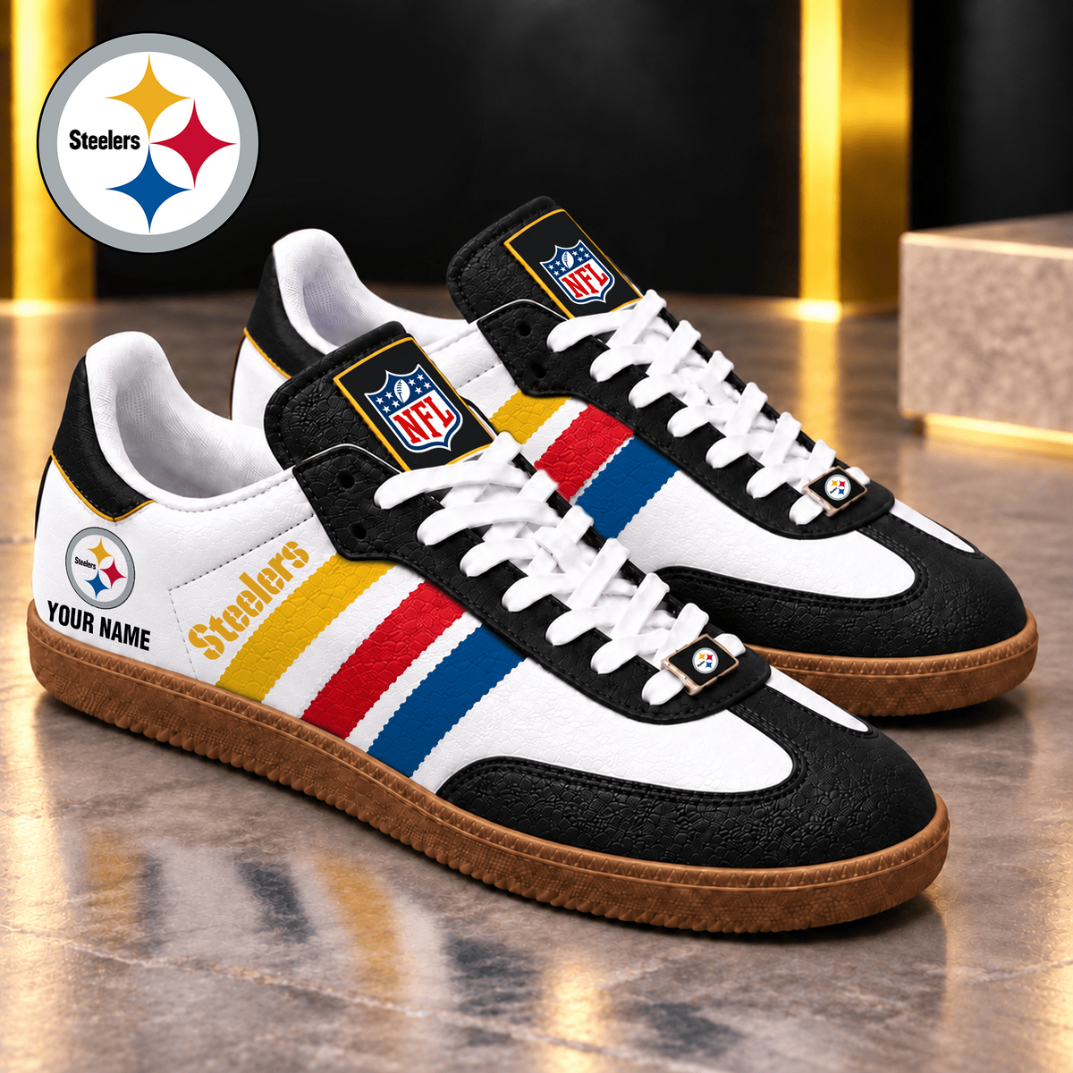 Limited Edition Pittsburgh Steelers 2026 SB Shoes
