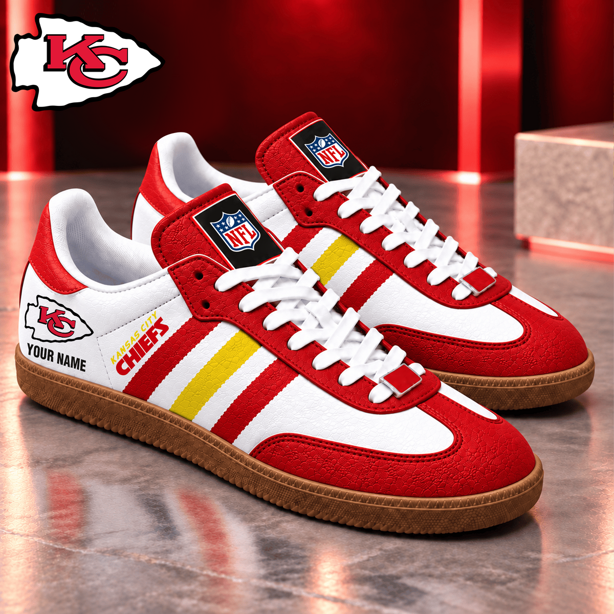 Limited Edition Kansas City Chiefs 2026 SB Shoes