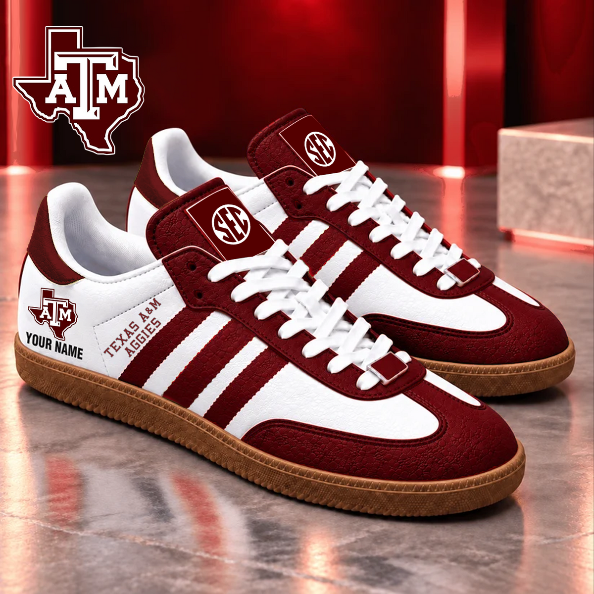 Limited Edition Texas A&M Aggies 2026 SB Shoes