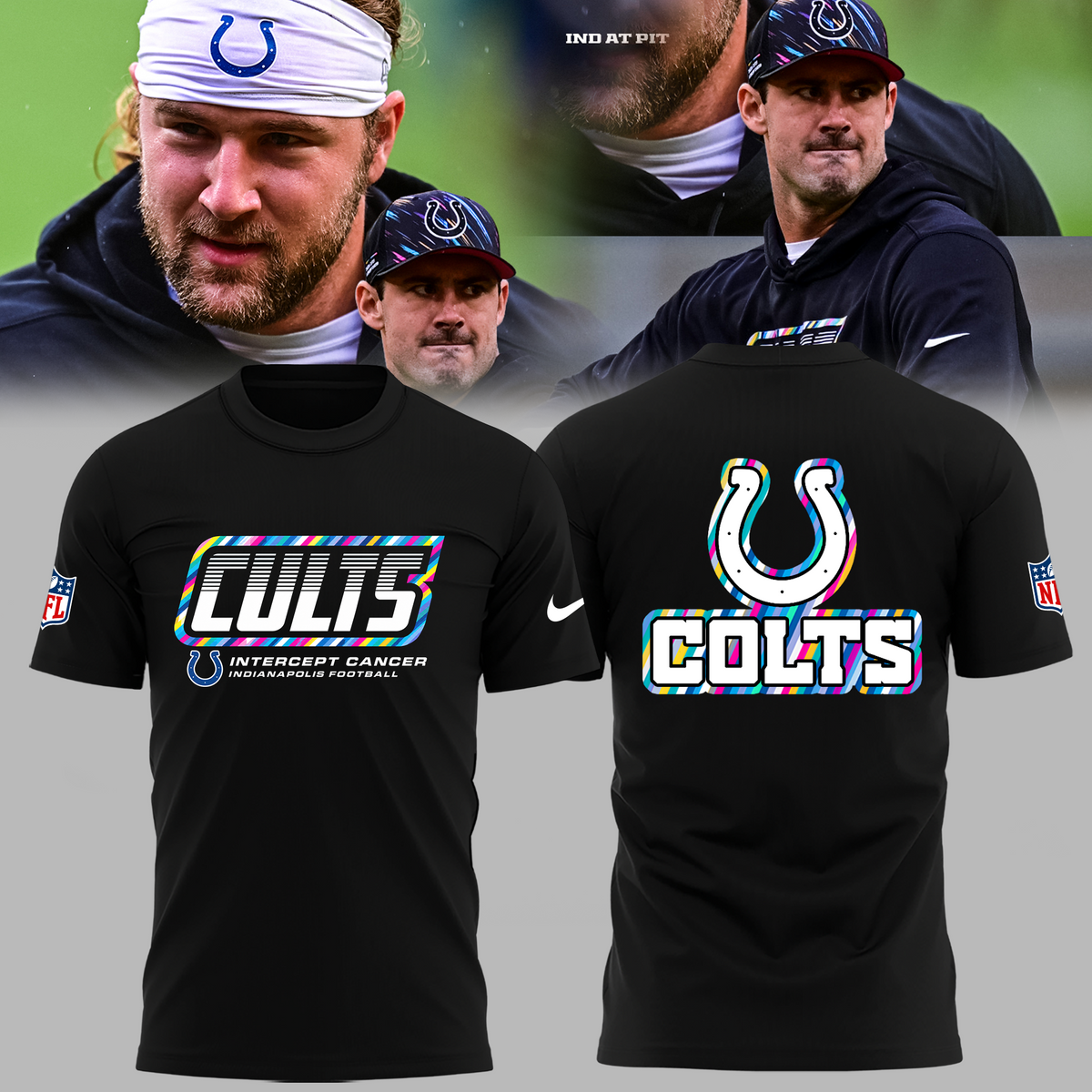 Limited Edition Indianapolis Colts 2026 NFL Crucial Catch T-shirt