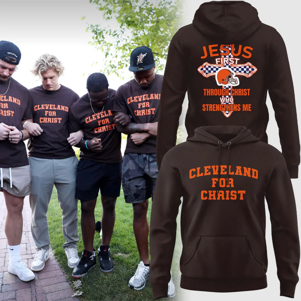 Limited Edition Cleveland For Christ Hoodie