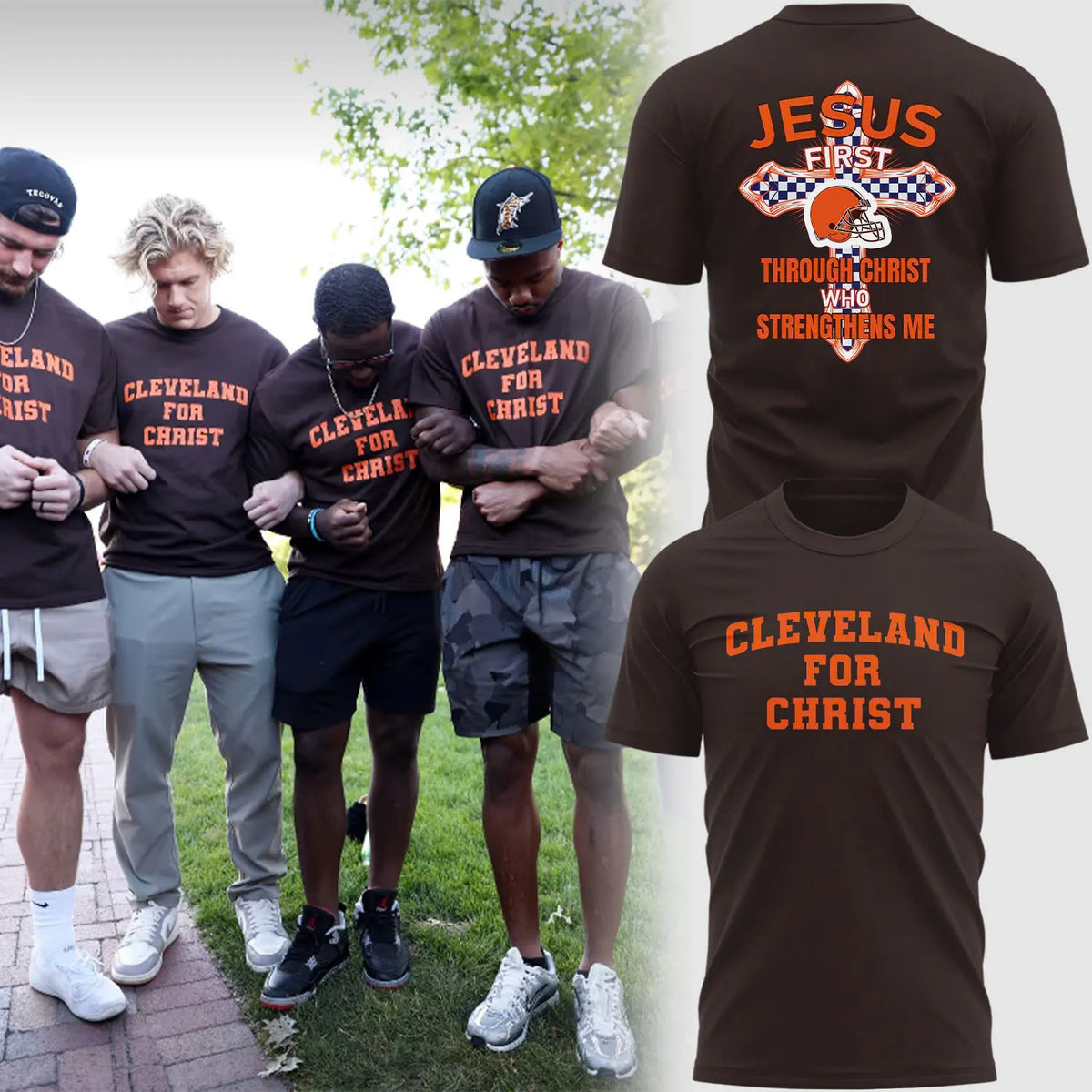 Limited Edition Cleveland For Christ T-shirt