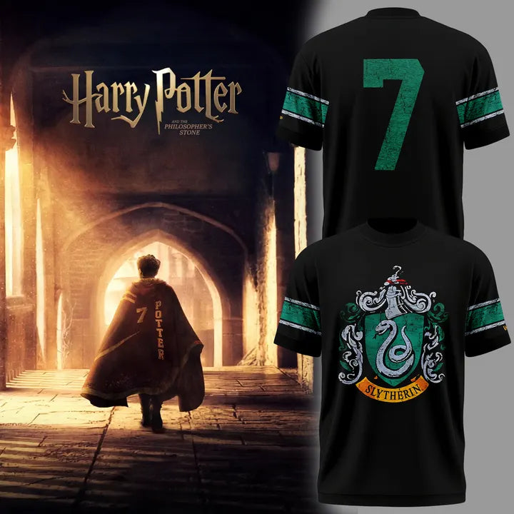 Limited Edition Harry Potter Slytherin House No. 7 T-Shirt