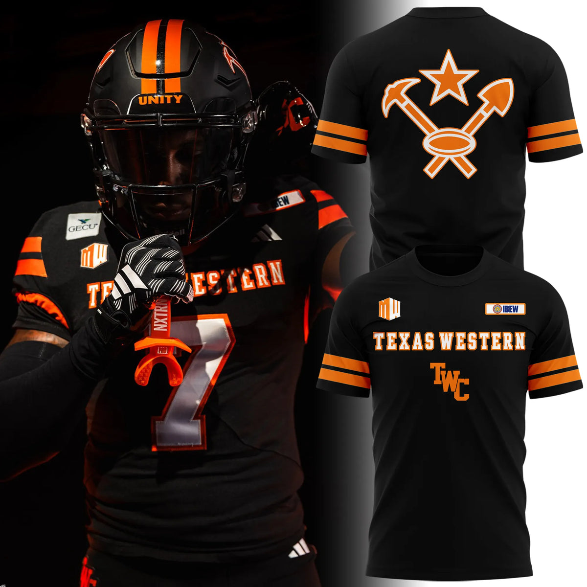 Limited Edition UTEP Football Dark Mode 2026 T-shirt