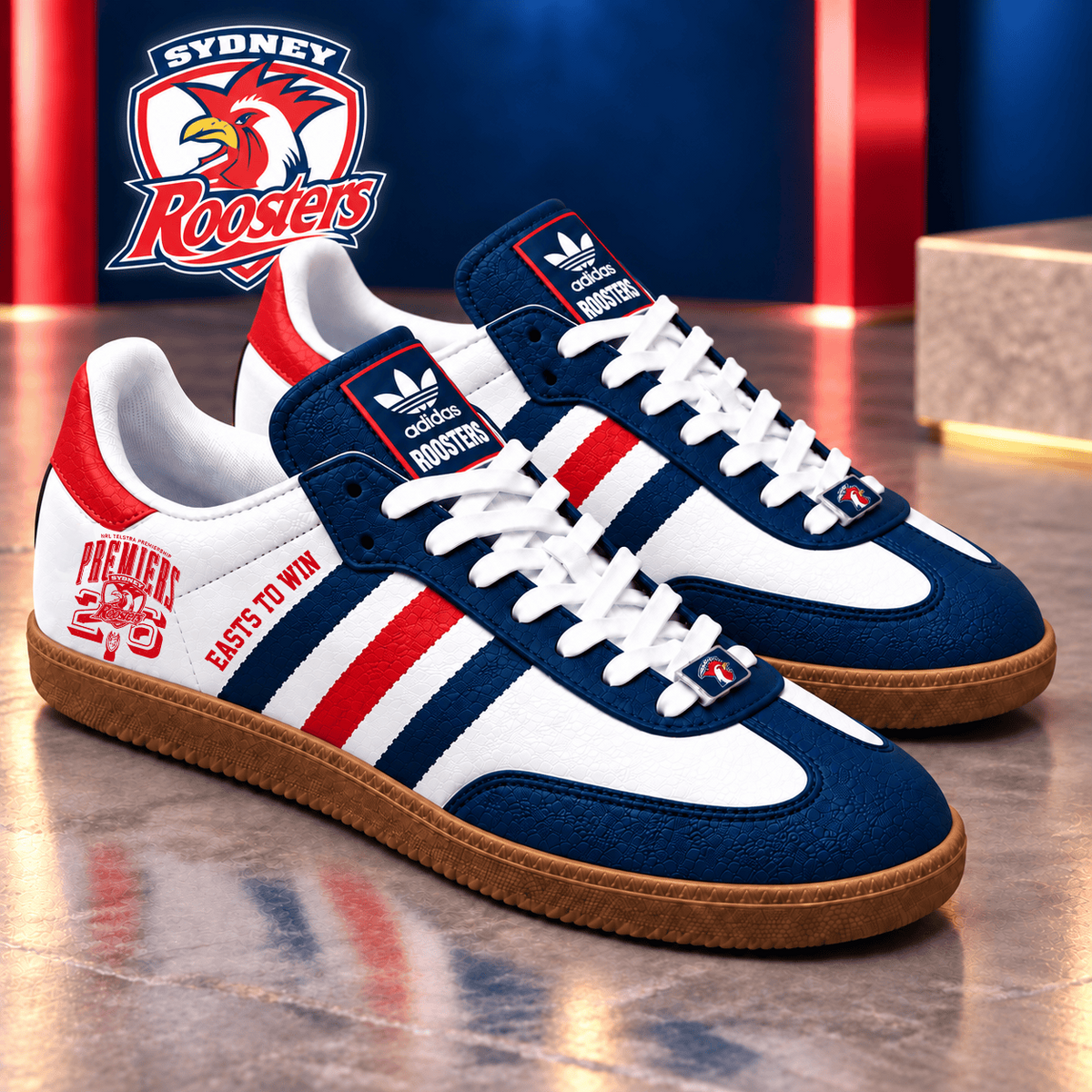 Limited Edition Sydney Roosters 2026 NRL Premiers SB Shoes