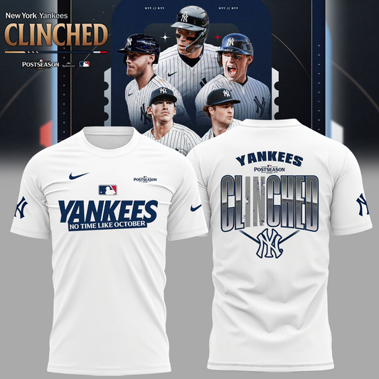 Limited Edition NY Postseason 2026 Clinched T-shirt