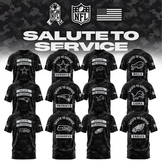 All Team NFL Salute to Service 2026 T-Shirt