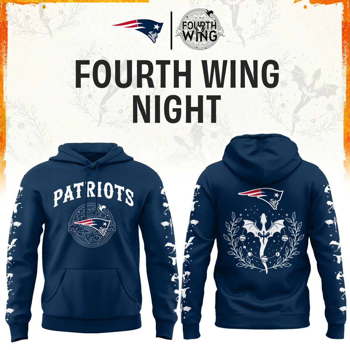 All Team NFL x Dragon Wing Fantasy Night 2026 Hoodie