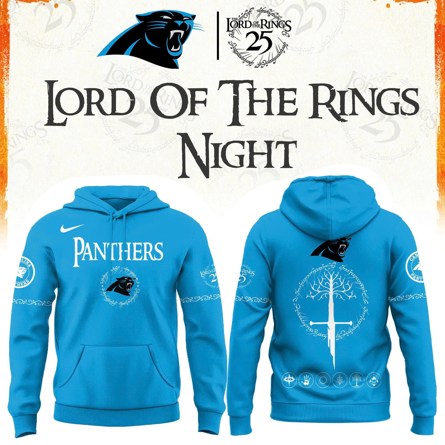 All Team NFL x The Lord of The Rings 2026 Hoodie
