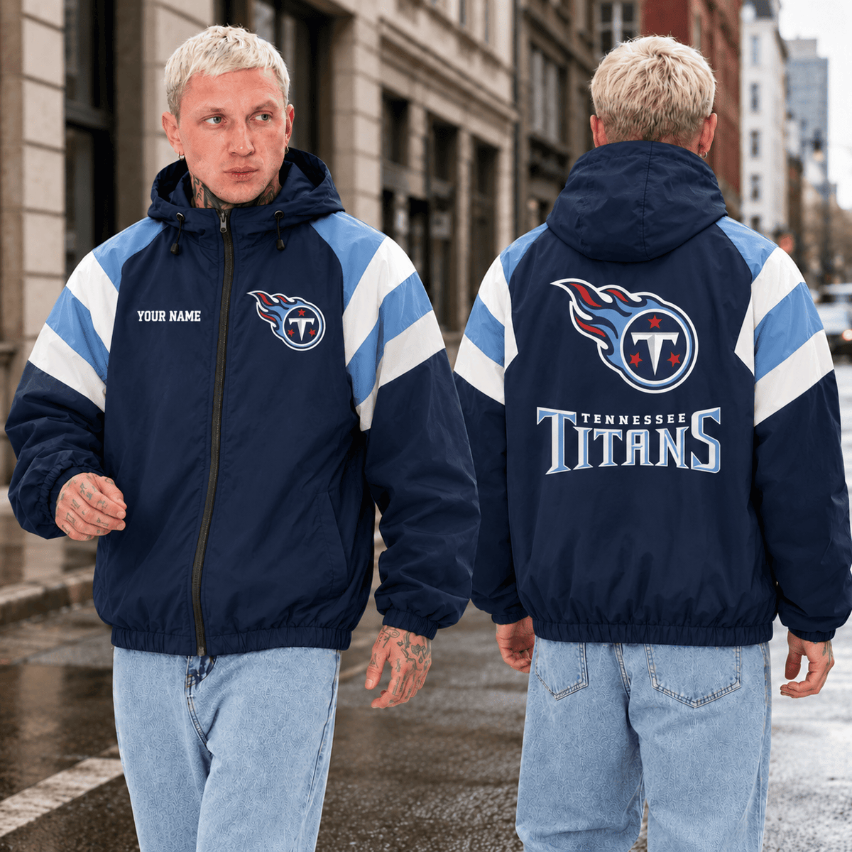 Limited Edition Tennessee Titans Outdoor Jacket Custom Name For Fan