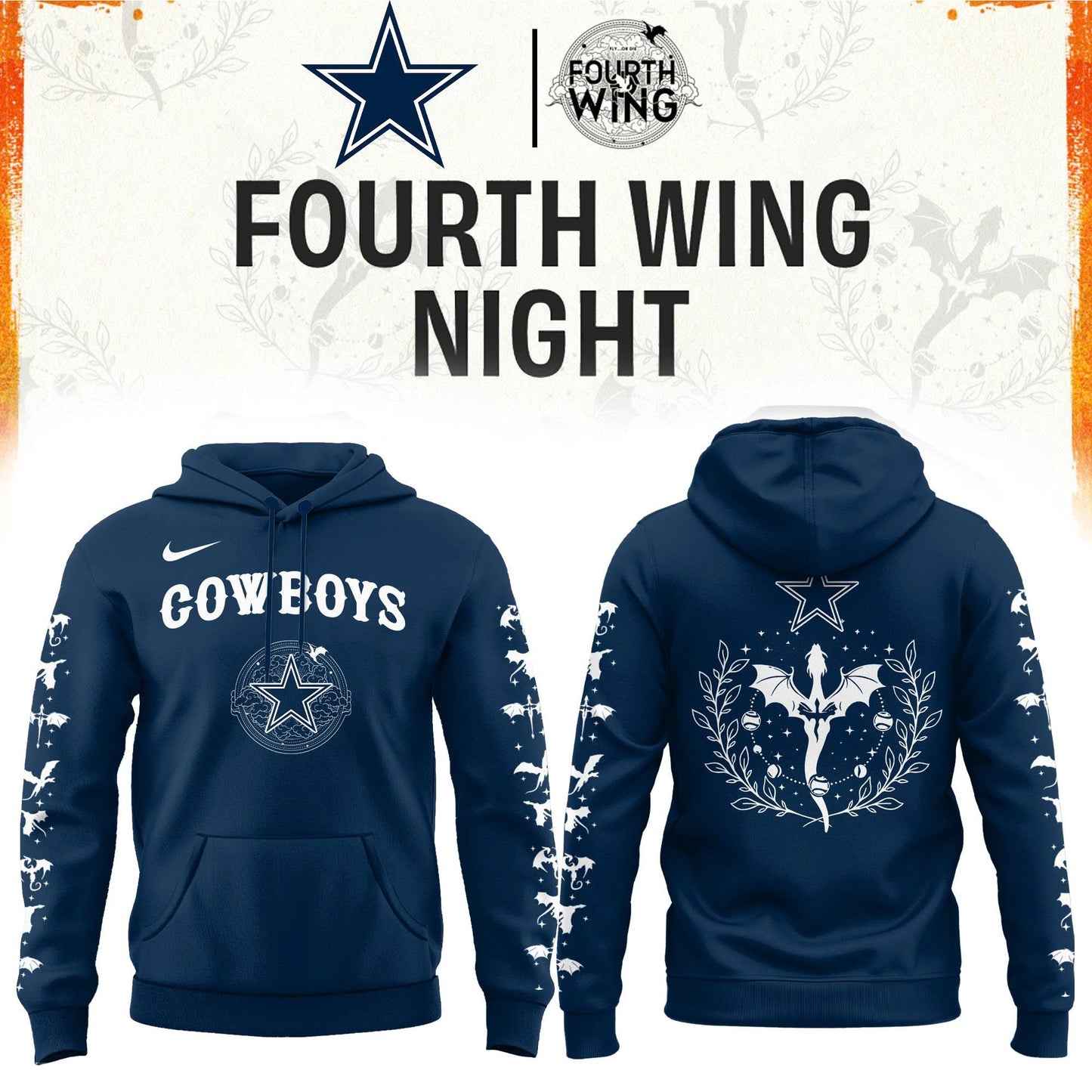All Team NFL x Dragon Wing Fantasy Night 2026 Hoodie