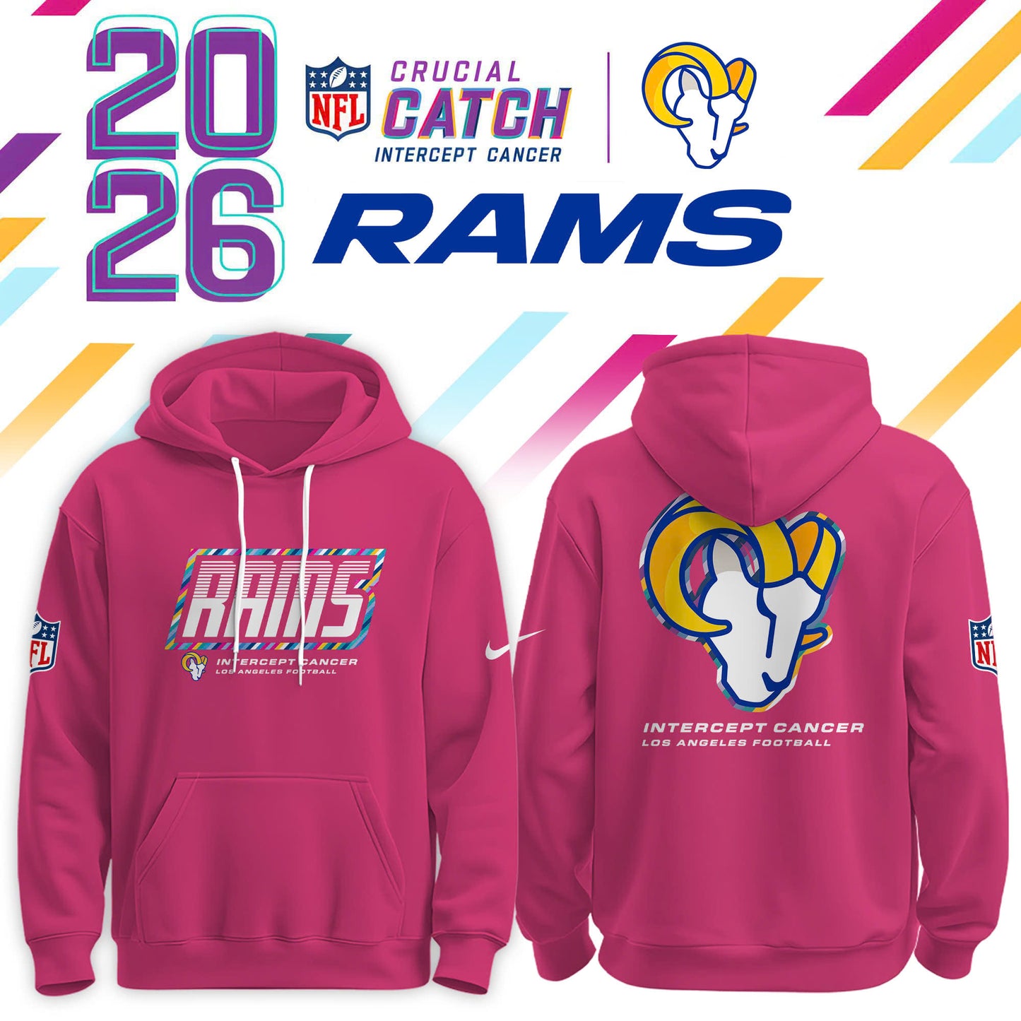 All Team NFL x Crucial Catch 2026 Hoodie