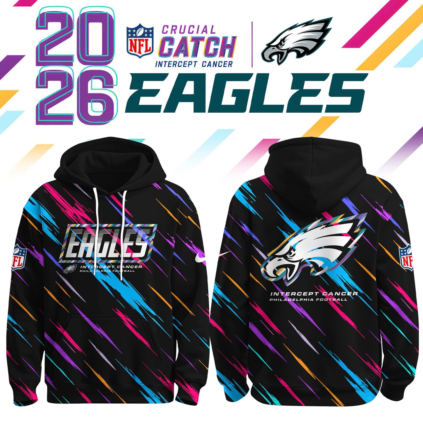 All Team NFL x Crucial Catch 2026 Hoodie