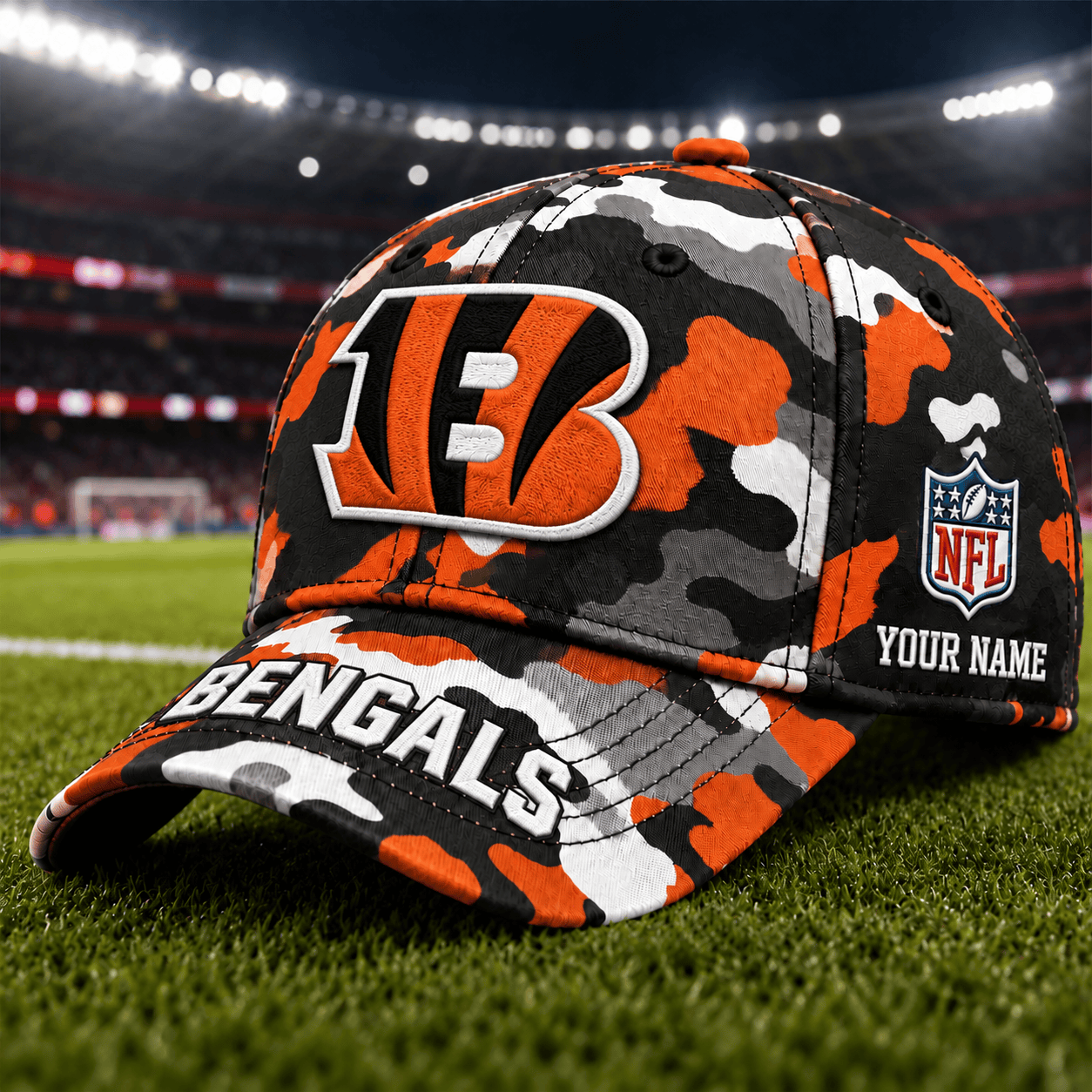 Limited Edition Cincinnati Bengals Camo Cap