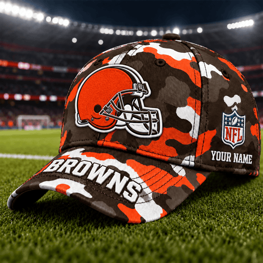 Limited Edition Cleveland Browns Camo Cap