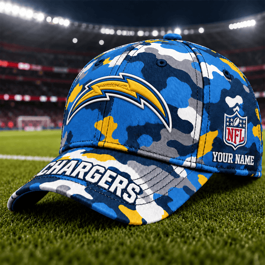 Limited Edition  Los Angeles Chargers Camo Cap