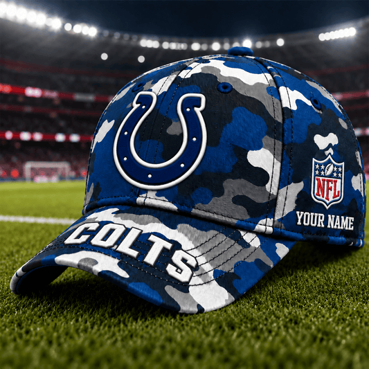 Limited Edition Indianapolis Colts Camo Cap
