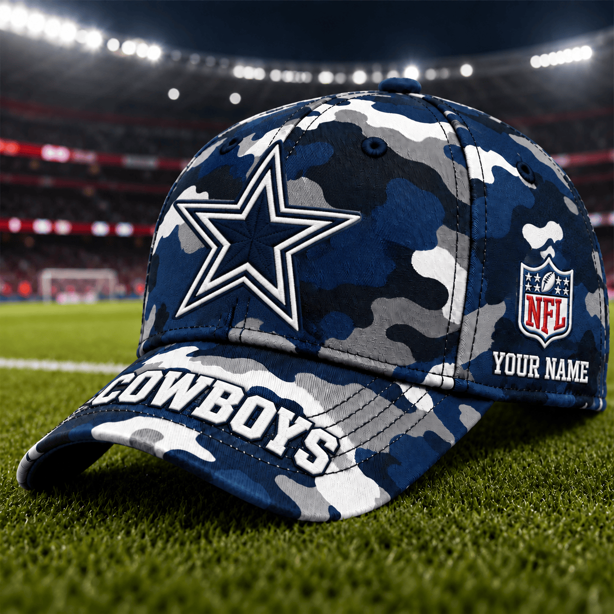 Limited Edition Dallas Cowboys Camo Cap