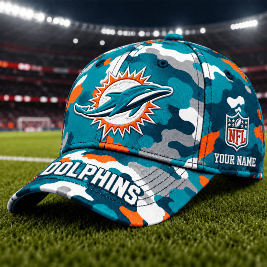 Limited Edition Miami Dolphins Camo Cap