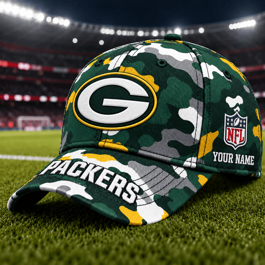Limited Edition Green Bay Packers Camo Cap