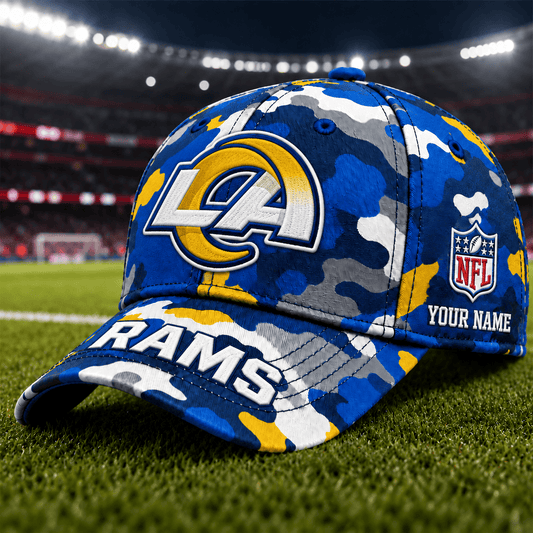 Limited Edition Los Angeles Rams Camo Cap