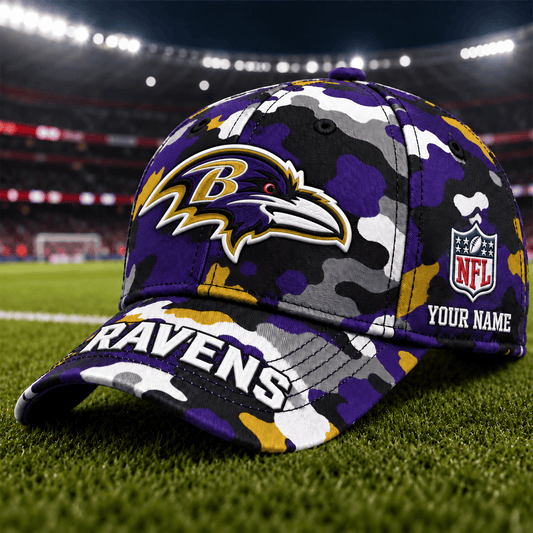 Limited Edition Baltimore Ravens Camo Cap