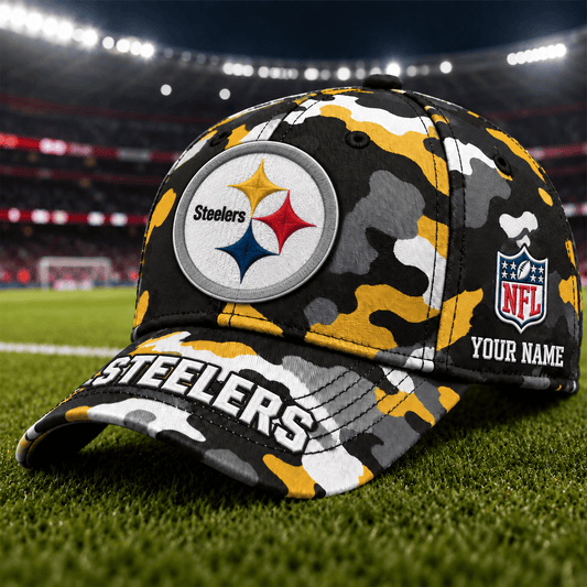 Limited Edition Pittsburgh Steelers Camo Cap