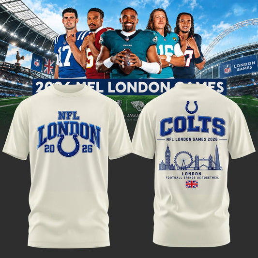 Limited Edition Indianapolis Colts – NFL London Games 2026 T-shirt