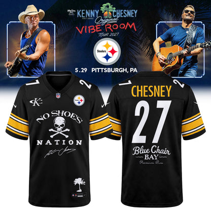 ALL Team NFL x Kenny Chesney The Original Vibe Room Tour 2027 Football Jersey