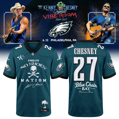 ALL Team NFL x Kenny Chesney The Original Vibe Room Tour 2027 Football Jersey