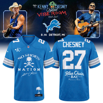 ALL Team NFL x Kenny Chesney The Original Vibe Room Tour 2027 Football Jersey