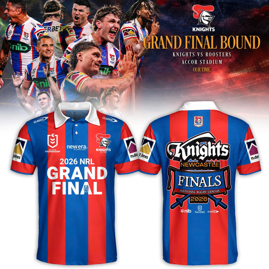 Limited Edition Newcastle Knights 2026 Grand Finals Polo