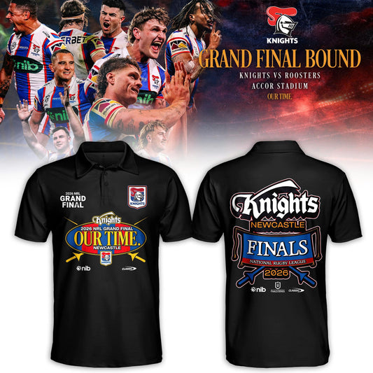 Limited Edition Newcastle Knights 2026 Grand Finals Polo