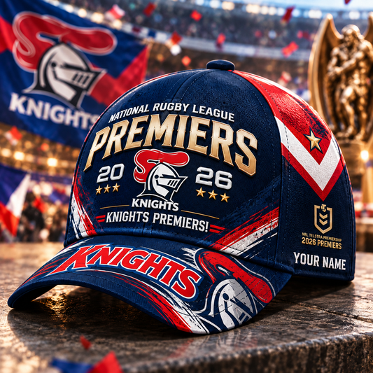 Limited Edition Newcastle Knights 2026 NRL Premiers Cap