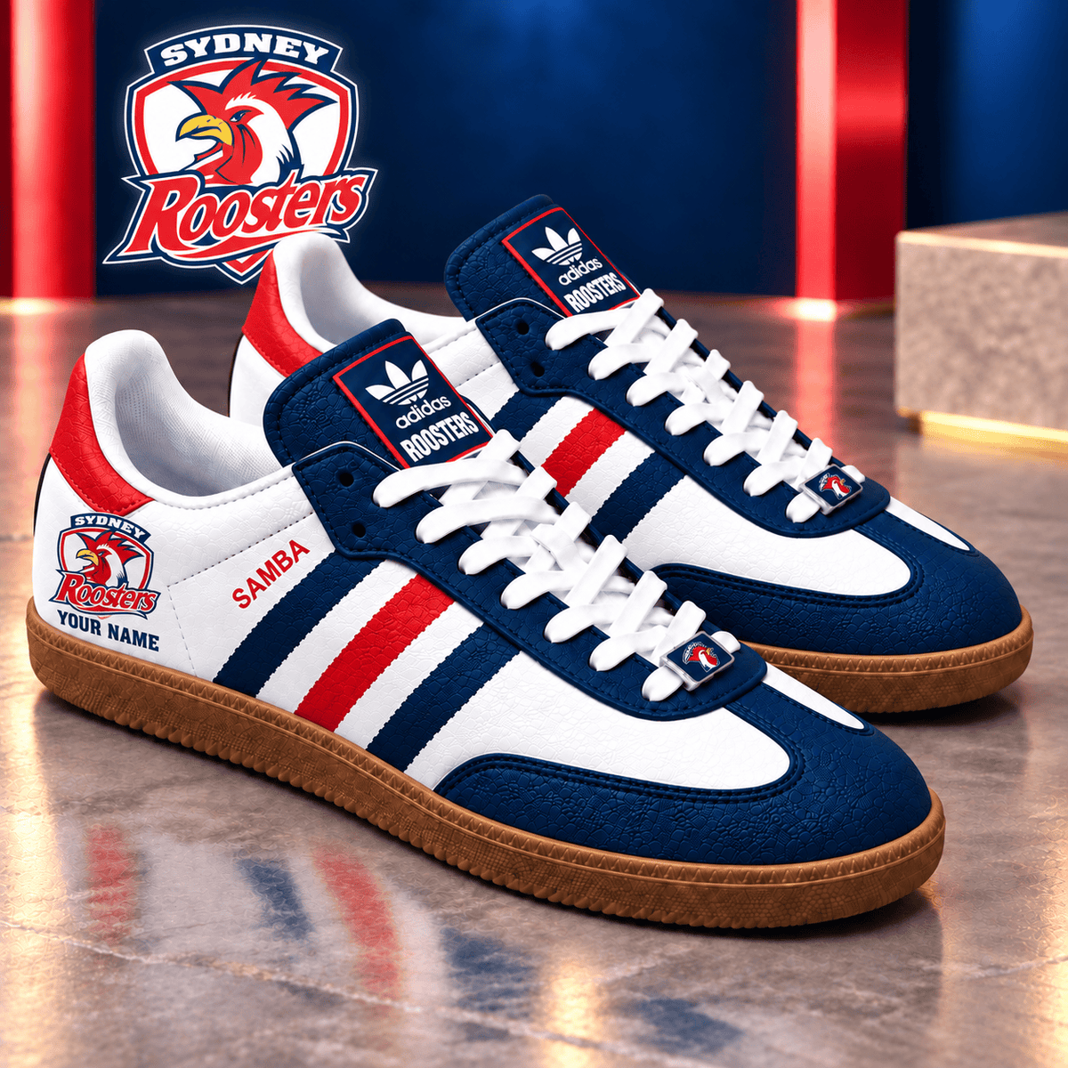 Sydney Roosters NRL Personalized SB Shoes Gift For Fan - Limited Edition
