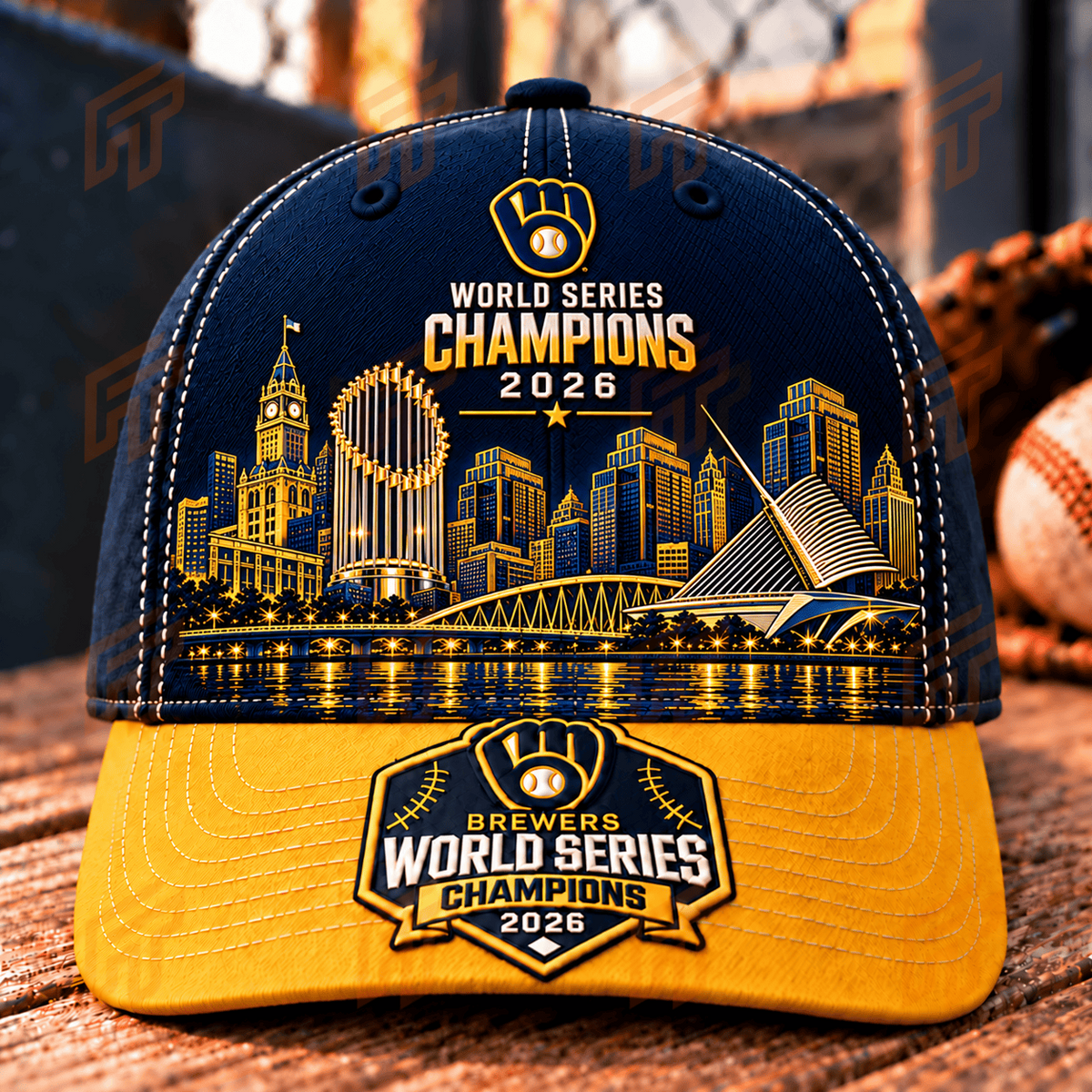 Limited Edition Milwaukee Brewers 2026 World Series Champions Cap