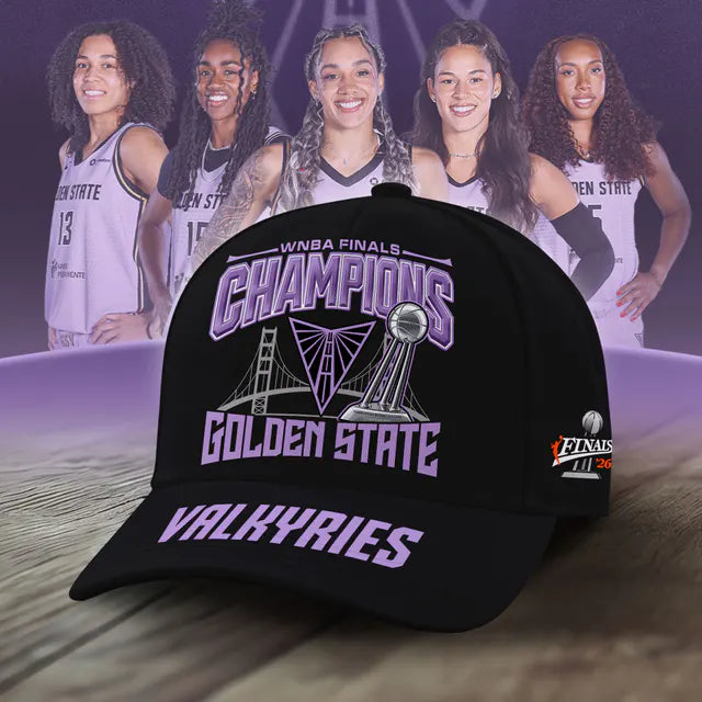 Limited Edition Golden State Valkyries 2026 WNBA Champions Cap