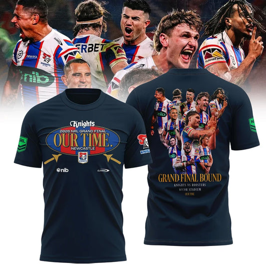 Limited Edition Newcastle Knights 2026 Grand Finals T-shirt