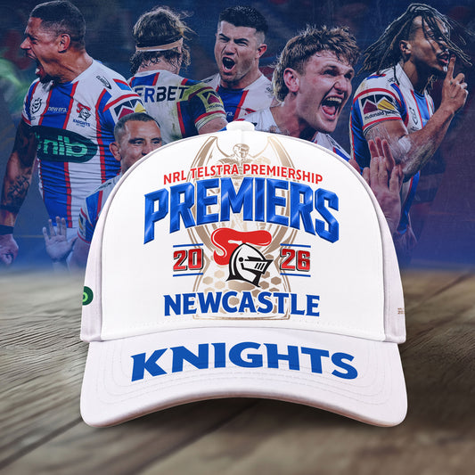 Limited Edition Newcastle Knights 2026 NRL Premiers Cap